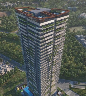 4 BHK Apartment – Exterior View View at AVR Evania, Kokapet - for Sale