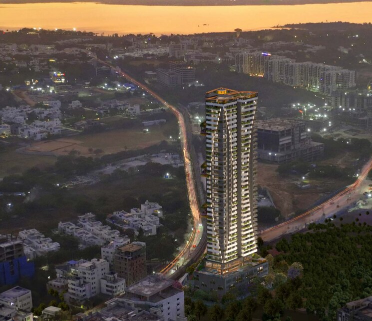 Exterior View, avr-evania 4 Bedroom 3575 Sq.Ft. Apartment In Kokapet Hyderabad 8760689