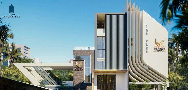 Exterior View, vasavi-atlantis 3 Bedroom 1760 Sq.Ft. Apartment In Narsingi Hyderabad 8760760