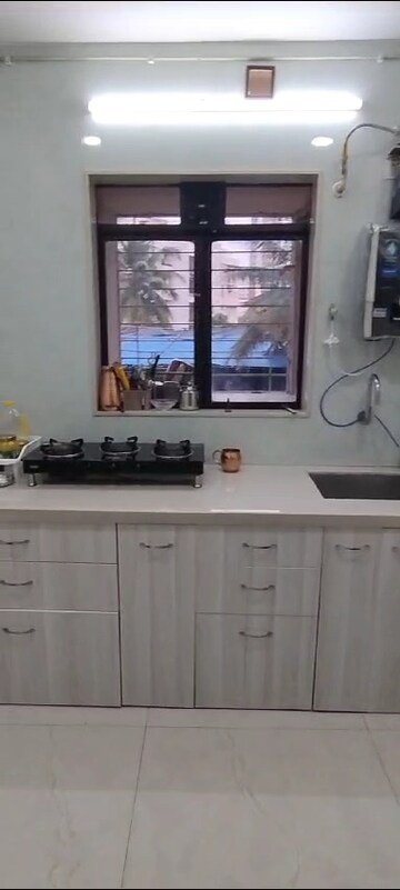 Kitchen in 1 RK Apartment at Krishna Residency Malad West, Malad West – for Rent