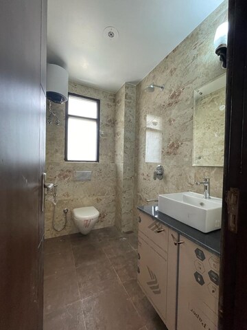 Bathroom in 3 BHK Builder Floor at South City 1 – for Rent