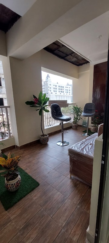 Balcony in 2 BHK Apartment at SVP Gulmohur Garden Phase 2, Raj Nagar Extension – for Sale