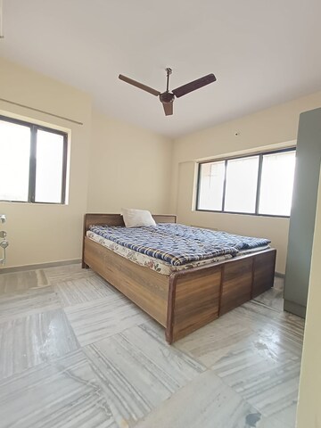 Bedroom in 2 BHK Apartment at Cosmos Heritage, Manpada – for Rent