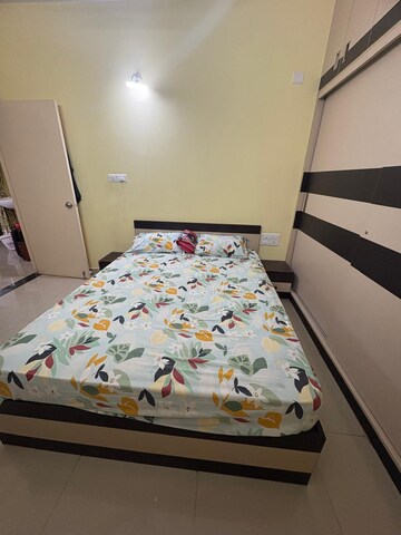 Bedroom in 2 BHK Apartment at Tetra Grand Green Aspire Thanisandra, Thanisandra – for Rent