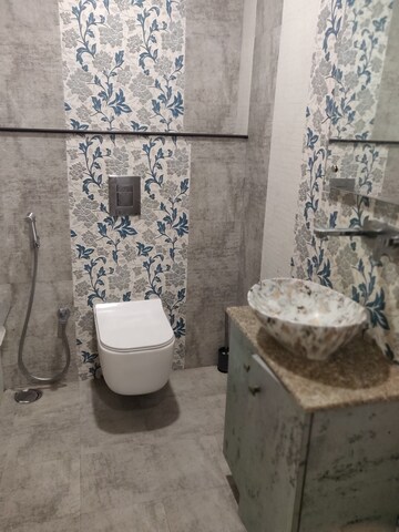 Bathroom in 4 BHK Builder Floor at Lotus Villa Banjara Hills, Banjara Hills – for Rent