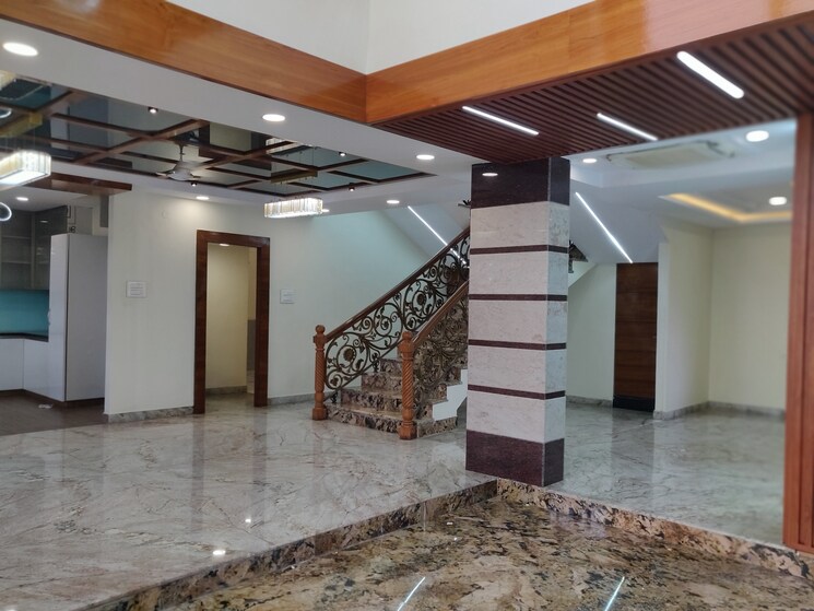 Exterior View, lotus-villa-banjara-hills 4 Bedroom 4000 Sq.Ft. Builder Floor In Banjara Hills Hyderabad 8760922