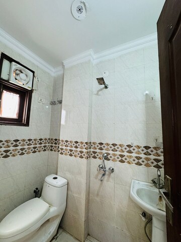 Bathroom in 1 RK Builder Floor at Saket – for Rent