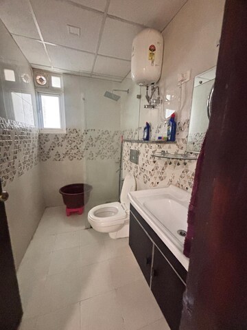 Bathroom in 3.5 BHK Apartment at MI Rustle Court, Gomti Nagar – for Rent