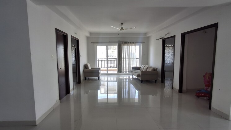 Living Room, movie-towers 3 Bedroom 2615 Sq.Ft. Apartment In Kokapet Hyderabad 8761038