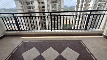 Balcony in 3 BHK Apartment at Movie Towers, Kokapet – for Rent