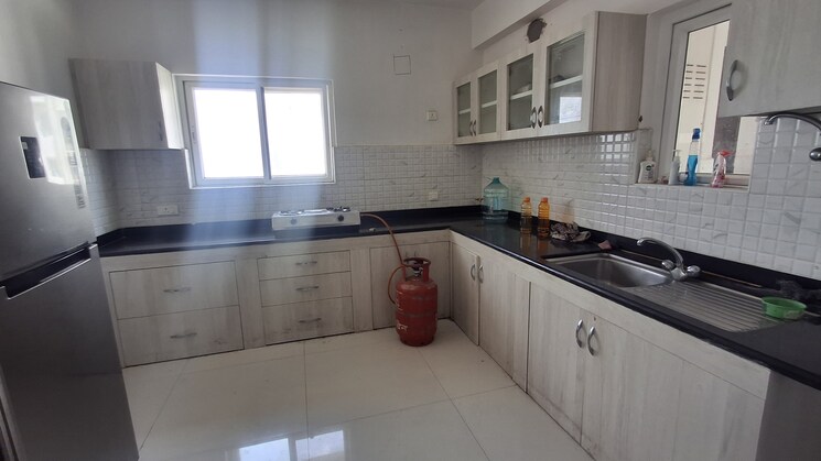 Kitchen, movie-towers 3 Bedroom 2615 Sq.Ft. Apartment In Kokapet Hyderabad 8761038