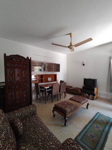 Living Room in 1 BHK Apartment at Boutique Residential Apartments C-253, Defence Colony – for Rent