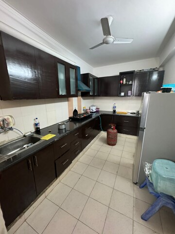 Kitchen in 3 BHK Apartment at Motiaz Royal Citi, Ambala Highway – for Rent