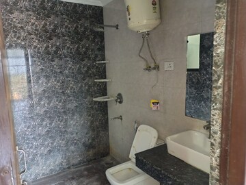 Bathroom in 3.5 BHK Builder Floor at Saket – for Rent