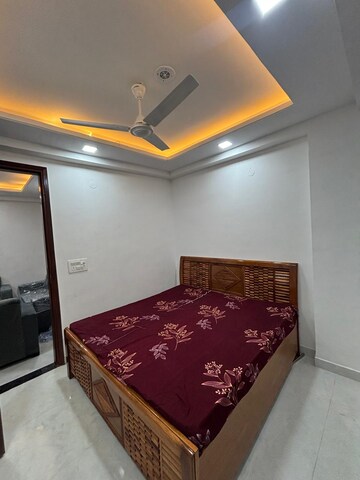 Bedroom in 1 BHK Builder Floor at Chattarpur – for Rent