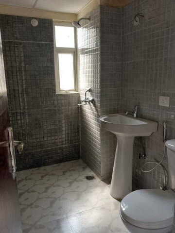 Attached Bathroom in 2 BHK Apartment at Tech Zone 4 Greater Noida – for Rent