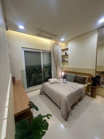 Living Room in 2 BHK Apartment at Kanakia Beverly Heights, Bhayandar East – for Sale