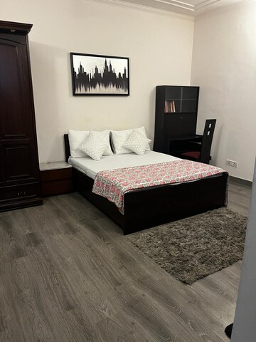 Bedroom in 4 BHK Apartment at Boutique Residential Apartments C-82, Greater Kailash I – for Rent
