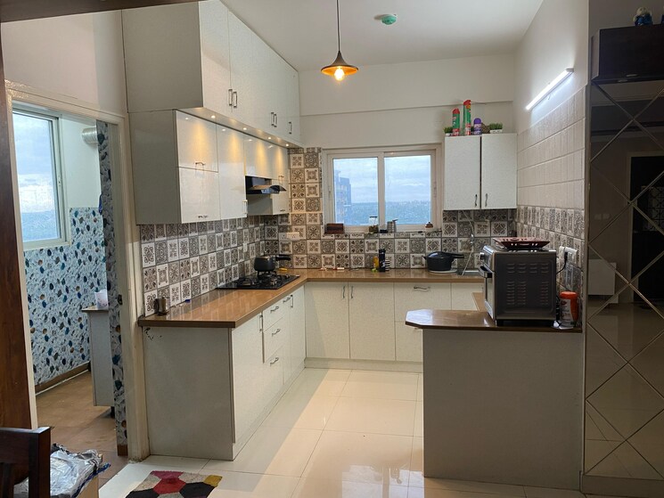 Kitchen, candeur-landmark 3 Bedroom 1685 Sq.Ft. Apartment In Varthur Bangalore 8761305