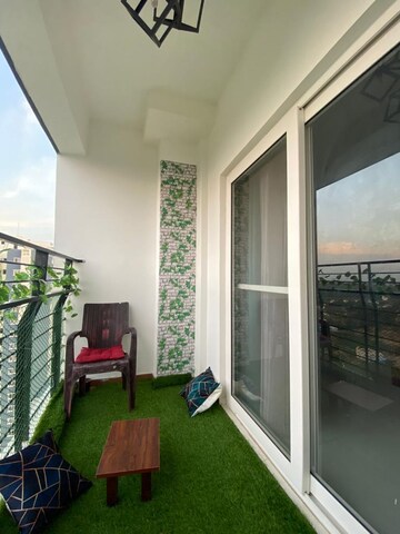 Balcony in 3 BHK Apartment at Candeur Landmark, Varthur – for Rent