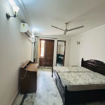 Living Room in 3 BHK Apartment at Ambience Island Lagoon, National Media Center – for Rent