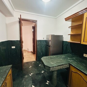 Kitchen in 3 BHK Apartment at Ambience Island Lagoon, National Media Center – for Rent