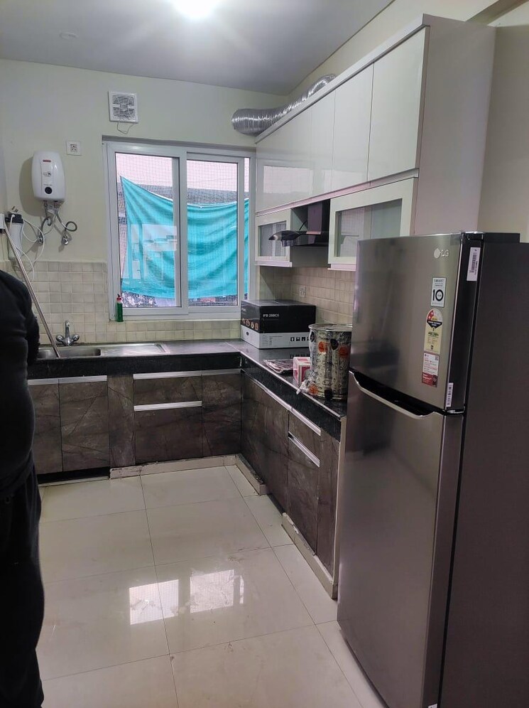 Kitchen, bptp-parkland-pride 4 Bedroom 2250 Sq.Ft. Builder Floor In Sector 77 Faridabad 8761374