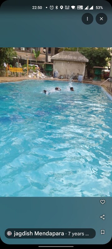 Swimming Pool in 2 BHK Villa at RNA Courtyard, Mira Road – for Rent