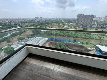Balcony in 3 BHK Apartment at VTP HiLife, Wakad – for Rent