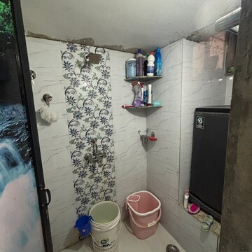 Bathroom in 1.5 BHK Apartment at Hari Ashirwad CHS, Panvel Sector 15a – for Rent