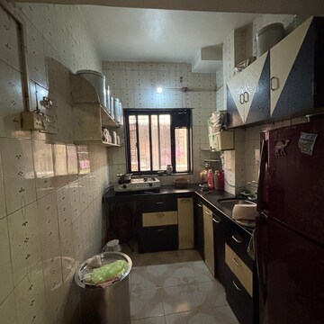 Kitchen in 1.5 BHK Apartment at Hari Ashirwad CHS, Panvel Sector 15a – for Rent
