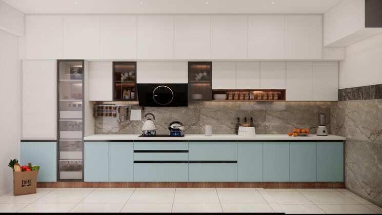 Kitchen, prestige-waterford 3.5 Bedroom 2300 Sq.Ft. Apartment In Whitefield Bangalore 8761424