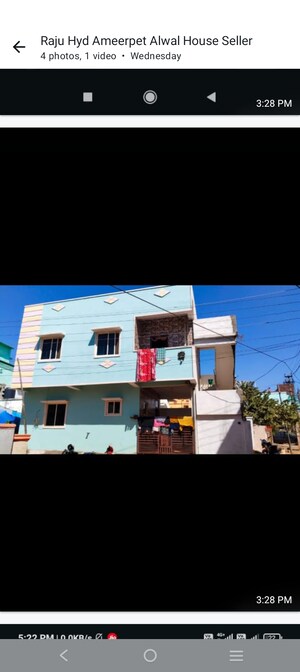 1 BHK Independent House For Sale in Alwal