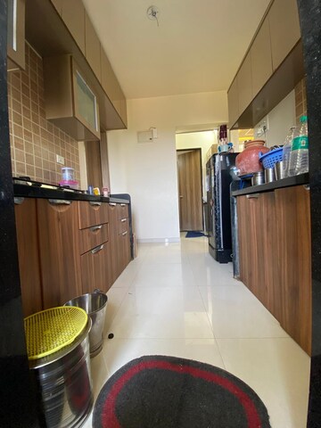 Kitchen in 3 BHK Apartment at Vasupujya Neco SkyPark, Pimple Nilakh – for Rent