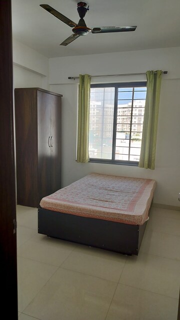 Bedroom in 3 BHK Apartment at Vasupujya Neco SkyPark, Pimple Nilakh – for Rent