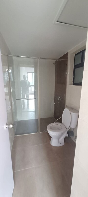 Bathroom in 2.5 BHK Apartment at Hiland Woods, Rajarhat – for Rent