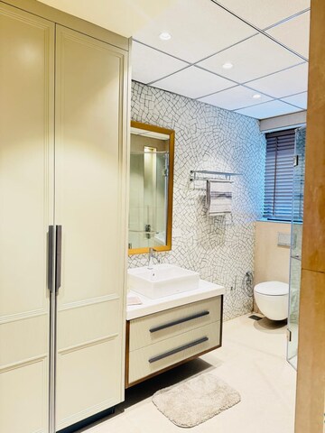 Bathroom in 4 BHK Apartment at New Chandigarh – for Sale