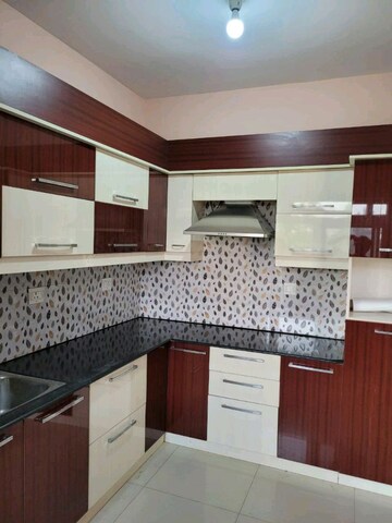 Kitchen in 3 BHK Apartment at Mantri Webcity, Hennur – for Rent