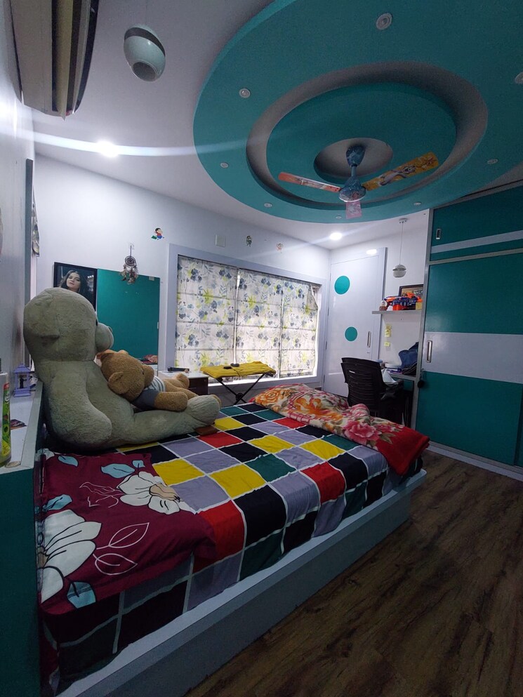 Bedroom, gota 4 Bedroom 2700 Sq.Ft. Independent House In Gota Ahmedabad 8761581