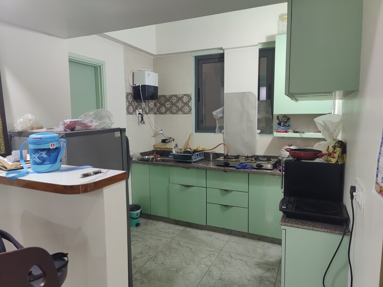 Kitchen, zundal 2 Bedroom 1215 Sq.Ft. Apartment In Zundal Ahmedabad 8761597