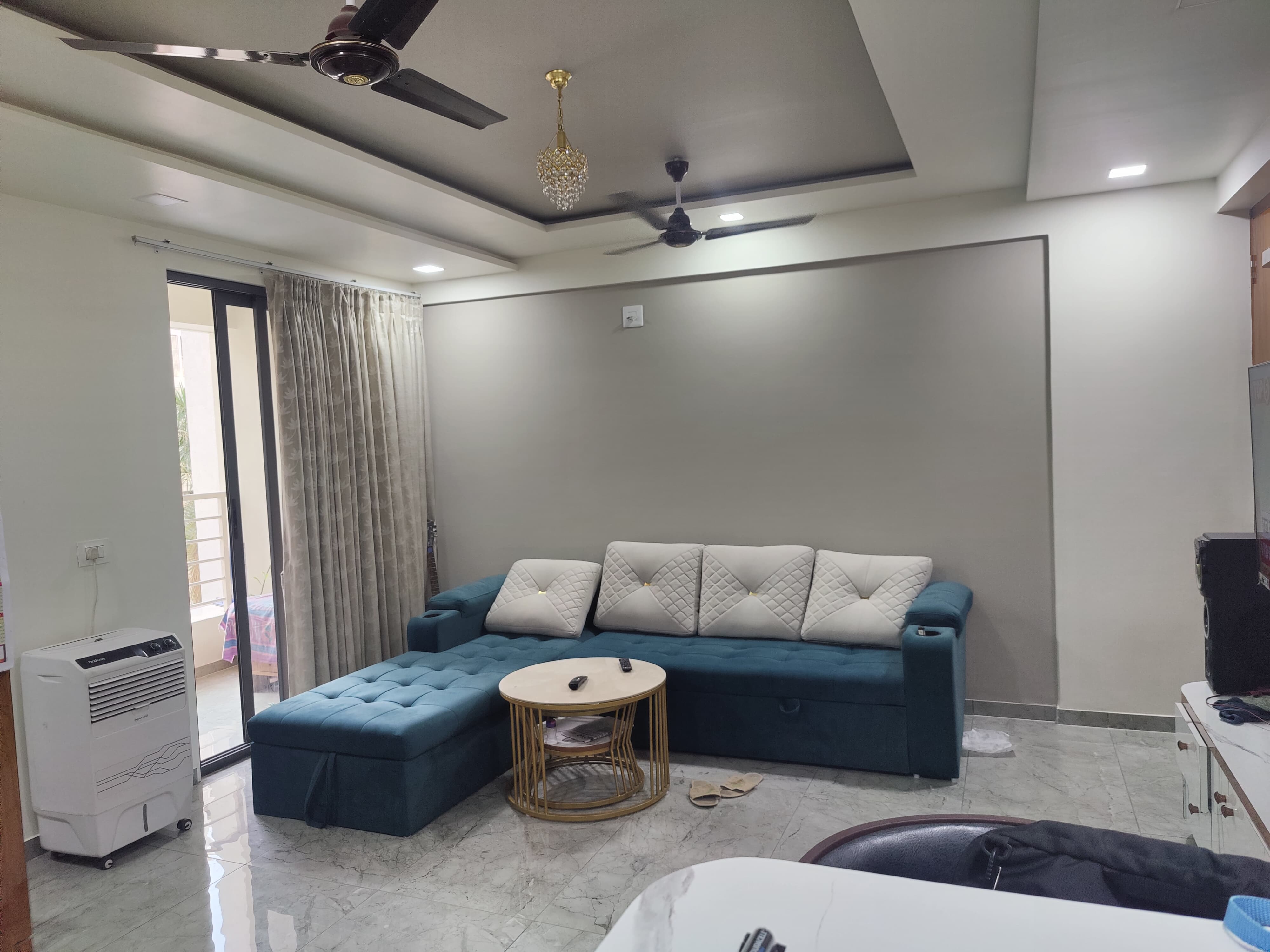 2 BHK + Pooja Room,Servant Room Apartment For Rent in Zundal