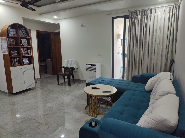 Living Room, zundal 2 Bedroom 1215 Sq.Ft. Apartment In Zundal Ahmedabad 8761597