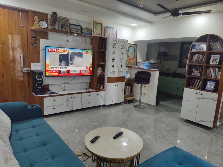 Living Room, zundal 2 Bedroom 1215 Sq.Ft. Apartment In Zundal Ahmedabad 8761597