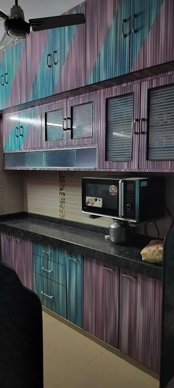 Kitchen in 1 BHK Apartment at Balaji Heights, Bhandup West – for Rent