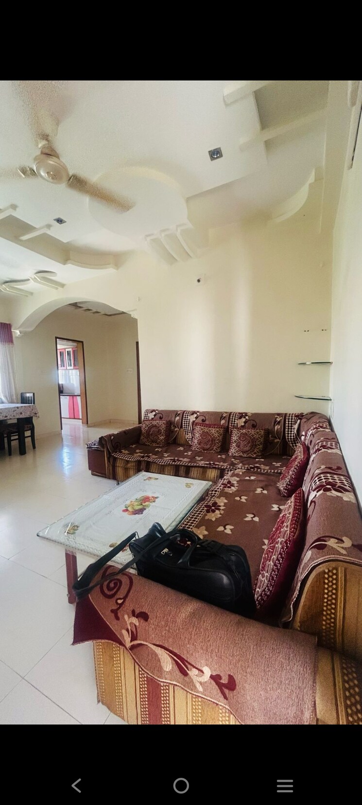 Living Room, heena-murli-apartments 3 Bedroom 1800 Sq.Ft. Apartment In Nava Vadaj Ahmedabad 8761618