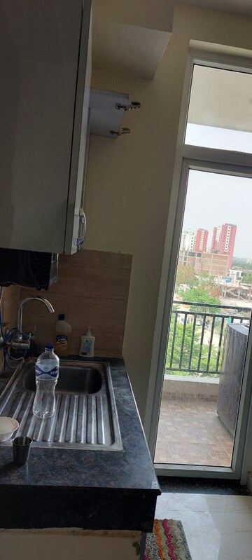Balcony in 3.5 BHK Apartment at Ansal Celebrity Meadows, Sushant Golf City – for Rent