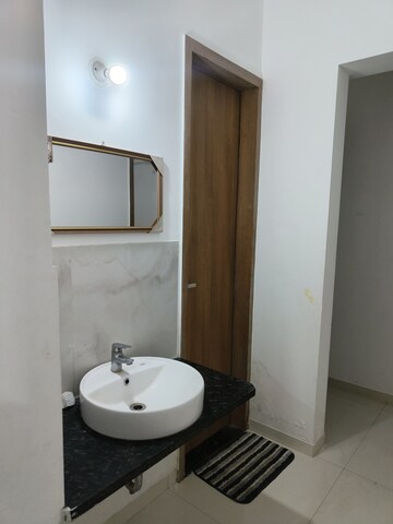 Bathroom in 3 BHK Apartment at Majestique Signature Towers, Balewadi – for Rent