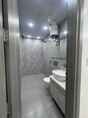 Bathroom in 3 BHK Builder Floor at Vasant Kunj – for Rent