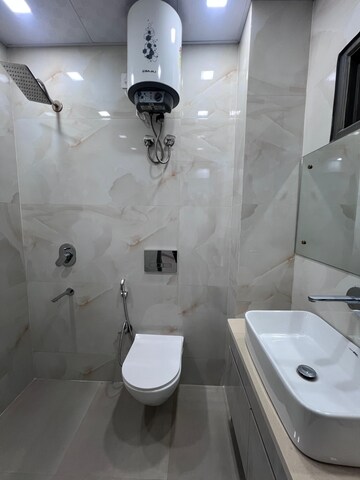 Bathroom in 3 BHK Builder Floor at Vasant Kunj – for Rent
