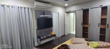 Living Room in 3 BHK Apartment at Shela – for Rent